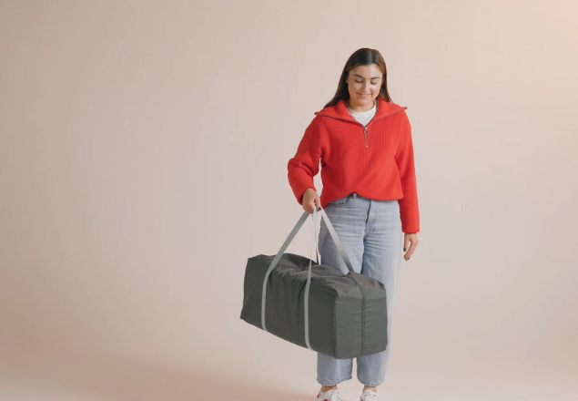 Patut pliant de calatorie transformabil in tarc Amigo, 0 luni+, Shale, Joie